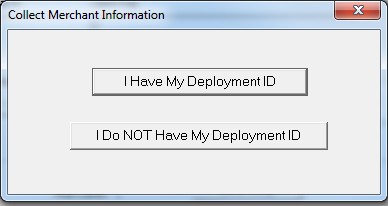 Deployment ID